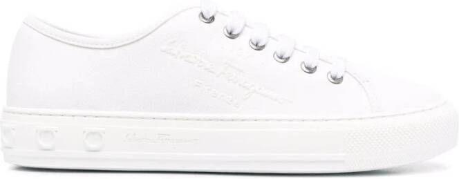 Salvatore Ferragamo Sneakers White Dames