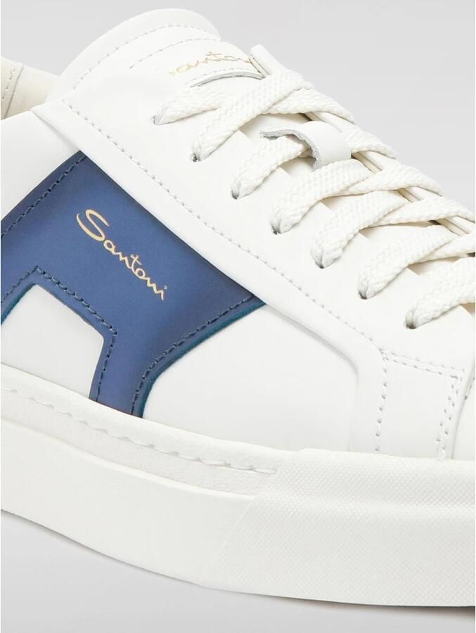 Santoni Fantastische sneakers met brede rubberen zool White Heren
