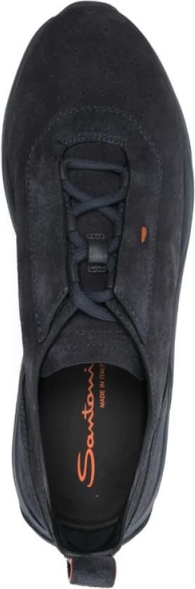 Santoni Suede Sneakers