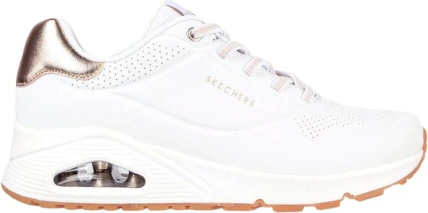 Skechers Shimmer Away Slip-On Mode Sneaker White Dames