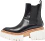 Stella McCartney Pre-owned Leather boots Black Dames - Thumbnail 1
