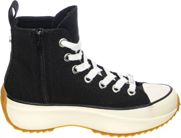 Steve Madden Hoge Sneakers met Veters voor Herfst Winter Black Dames