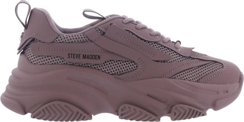 Steve Madden Possession-E Upgrade Sneakers Paars Dames