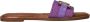 Tamaris Elegante paarse slipper met gouden ketting Purple Dames - Thumbnail 2