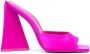 The Attico Fuchsia Satijnen Instappers Hakken Pink Dames - Thumbnail 1