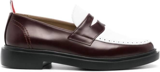 Thom Browne Loafers Red Heren