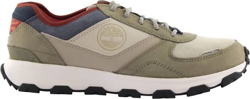 Timberland Licht Taupe Casual Sneakers Multicolor Heren