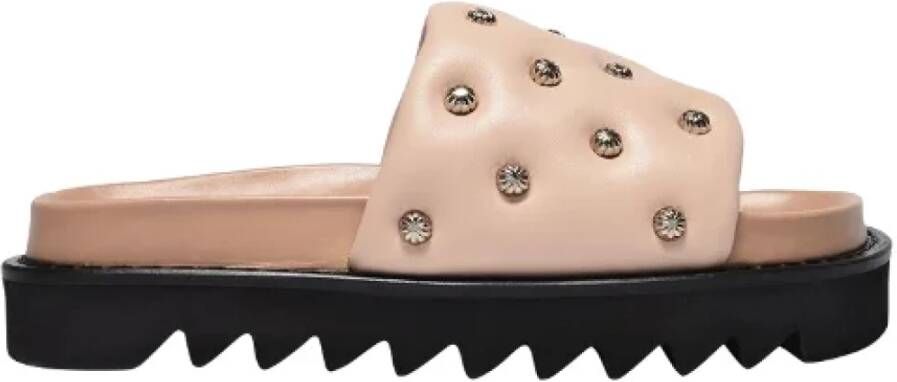 Toga Pulla Leather sandals Pink Dames