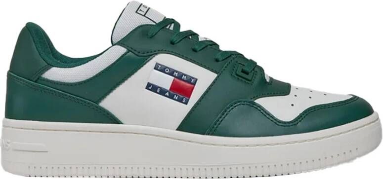 Tommy Jeans Sneakers Green Heren