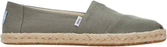 TOMS Alpargata Rope loafers groen 10019811 Green Dames