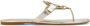 TORY BURCH Spark Gold Miller Pave Teenslippers Yellow Dames - Thumbnail 1
