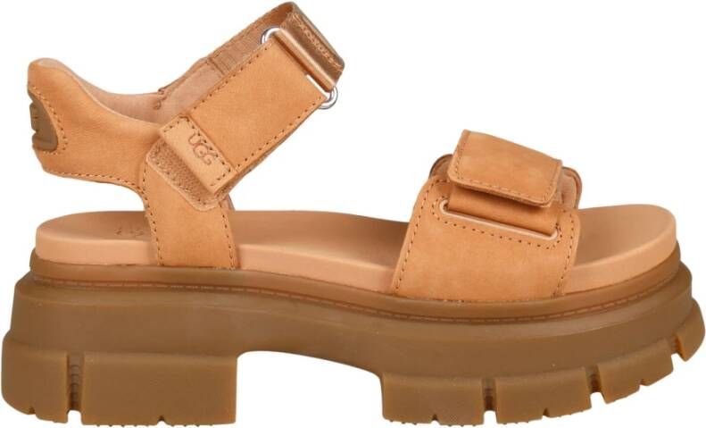 Ugg Ashton-sandaal met enkelband voor Dames in Brown