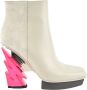 United Nude Glam Square Boot White Dames - Thumbnail 1