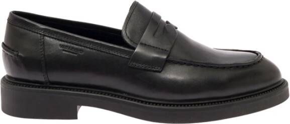 Vagabond Shoemakers Zwarte Leren Loafers Black Dames