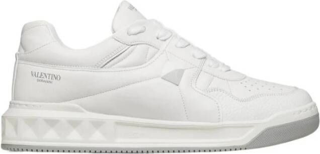 Valentino Garavani Studded Sneakers White Heren