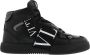 Valentino Mid-Top Zwarte Sneaker Black Heren - Thumbnail 1