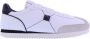 Valentino Studded Low-Top Sneakers in Wit Zwart White Heren - Thumbnail 1