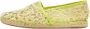 Valentino Vintage Pre-owned Lace espadrilles Yellow Dames - Thumbnail 1