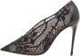 Valentino Vintage Pre-owned Lace heels Black Dames - Thumbnail 1