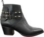 Valentino Vintage Pre-owned Leather boots Black Dames - Thumbnail 1