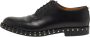Valentino Vintage Pre-owned Leather flats Black Dames - Thumbnail 1