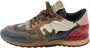 Valentino Vintage Pre-owned Leather sneakers Green Dames - Thumbnail 1