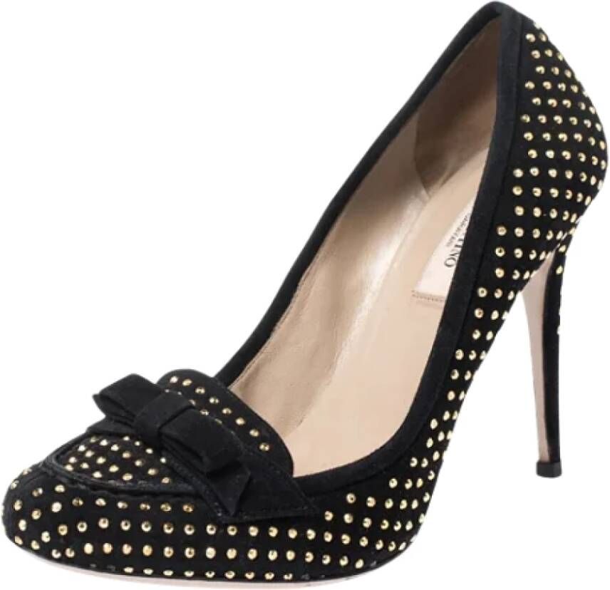 Valentino Vintage Pre-owned Suede heels Multicolor Dames