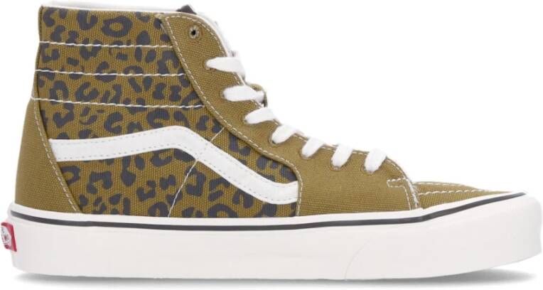 Vans Leopard Army Sneakers Green Heren