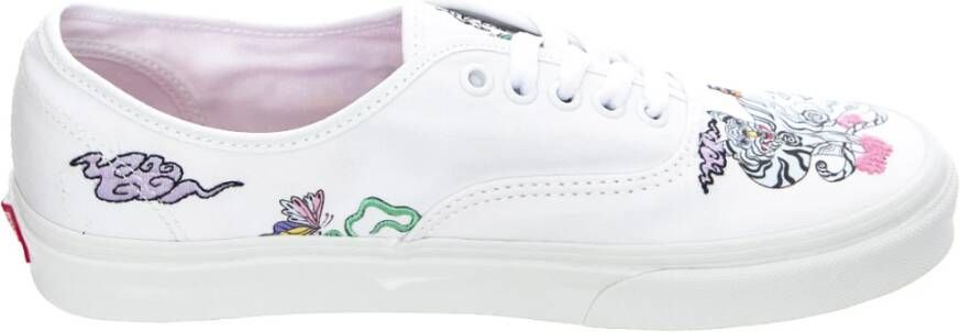 Vans Multicolor Vetersluiting Lage Sneakers White Heren