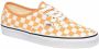 Vans Checkerboard Authentic Sneakers oranje - Thumbnail 1