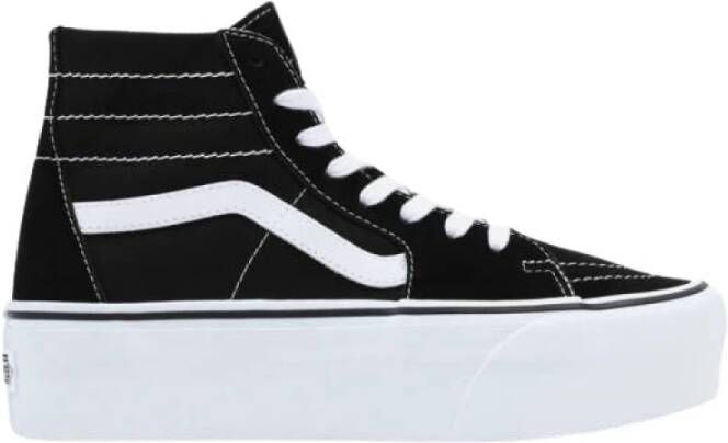 Vans Ua Sk8-hi Tapered Stackform Skate Schoenen black true white maat: 38.5 beschikbare maaten:38.5