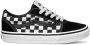 Vans Youth Ward Sneakers (Checkered) Black True White - Thumbnail 3