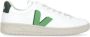 Veja Witte Sneakers Groen Logo Vetersluiting White Heren - Thumbnail 8