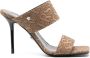 Versace High Heel Sandals Bruin Dames - Thumbnail 1