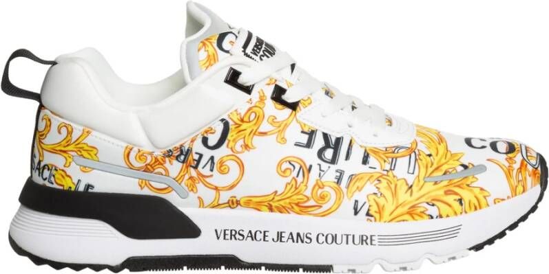 Versace Jeans Couture Barocco Print Nylon Sneakers voor Heren Multicolor Heren