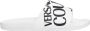 Versace Jeans Couture Logo Multikleur Slides White Heren - Thumbnail 1