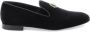 Versace Zwarte fluwelen loafers met Medusa-detail Black Heren - Thumbnail 2