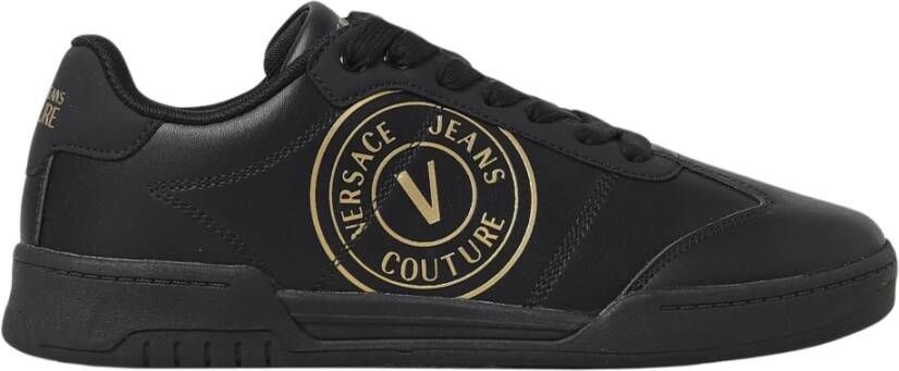 Versace Stijlvolle Brooklyn Sneakers voor Mannen Black Heren