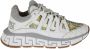 Versace Barocco Printed Sneakers Wit Dames - Thumbnail 1