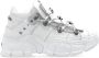 Vetements Witte Platform Loafers met Logo White Dames - Thumbnail 1