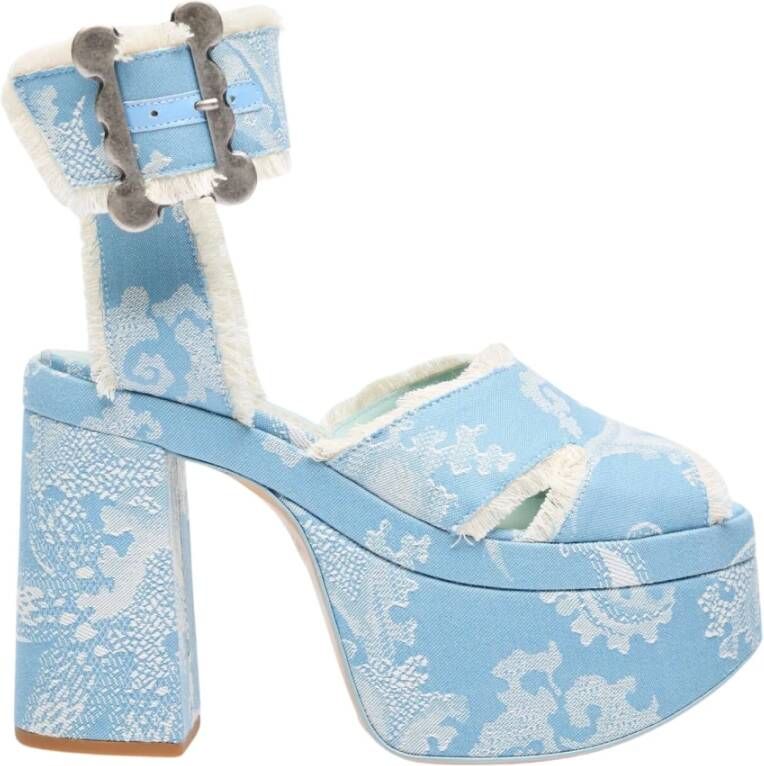 Vivienne Westwood High Heel Sandals Blue Dames