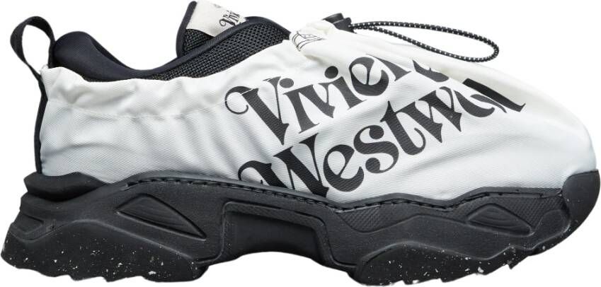 Vivienne Westwood Logo Print Sneakers Ronde Neus Trekkoord Multicolor Heren