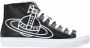 Vivienne Westwood Zwart en Wit Canvas High Top Sneakers Black Heren - Thumbnail 1