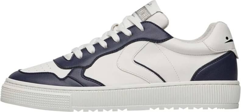 Voile blanche Faux leather sneakers Hybro 03 MAN Blue Heren