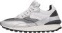 Voile blanche Leather and technical fabric sneakers Qwark Hype Woman Multicolor Dames - Thumbnail 1