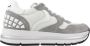 Voile blanche Suede and technical fabric sneakers Maran S Gray Dames - Thumbnail 7