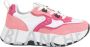 Voile Blance Dames Sneakers Club105 Pink white Rose - Thumbnail 2