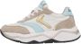 Voile blanche Suede and technical fabric sneakers Club108. Beige Dames - Thumbnail 2