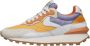 Voile blanche Suede and technical fabric sneakers Qwark Hype Woman Multicolor Dames - Thumbnail 1