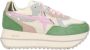 W6Yz Multicolor Sneakers met Spiegeldetails Multicolor Dames - Thumbnail 1